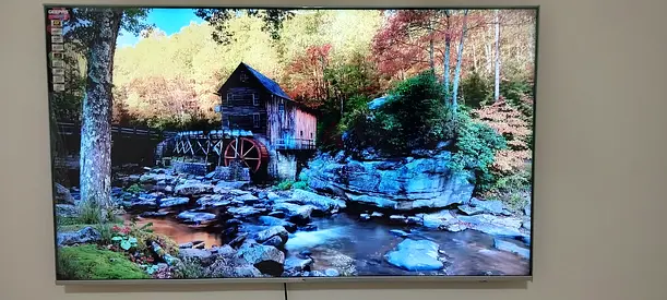 65"inch LED Smart TV - Wall-mounted, Good Working Condition