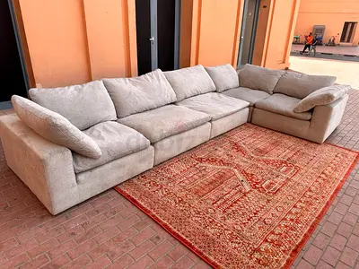Pan Emirates Pianca corner sofa
