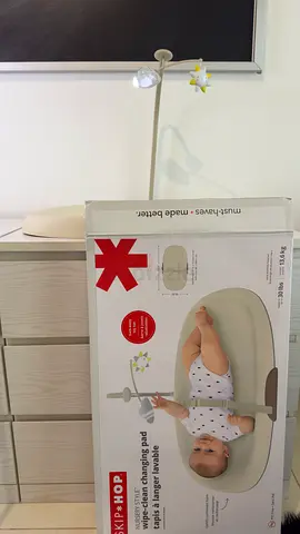 Skip Hop Nursery Style Wipe-Clean Changing Pad