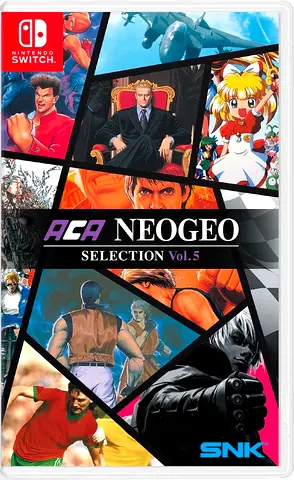 ACA NEOGEO Selection Vol.5 - Nintendo Switch (Physical Case Image)