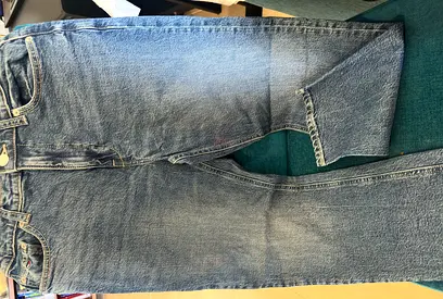 Light blue boy’s denim jeans shorts and pants - good condition