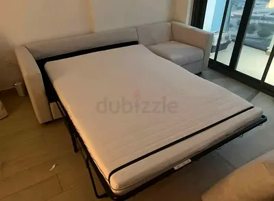 Excellent condition IKEA vimle three seater sofa bed