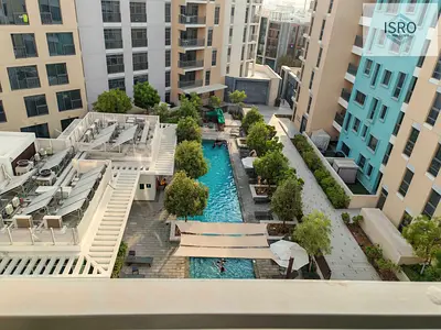 1bhk with pool view in 48k uptown sharjah
