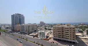 One bedroom and living room with parking, sea view, high floor