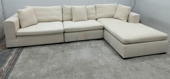 Brand new condition marina home lshape sofa