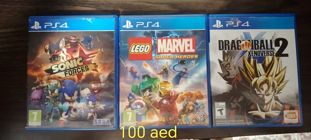 Collection of 5 ps4 games