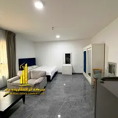 Furnished, separate kitchen studio apartment with very high-end furniture for monthly rent in Ajman 