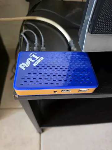 Used Fircroft Blue Media Player / TV Box - Compact HDMI Device