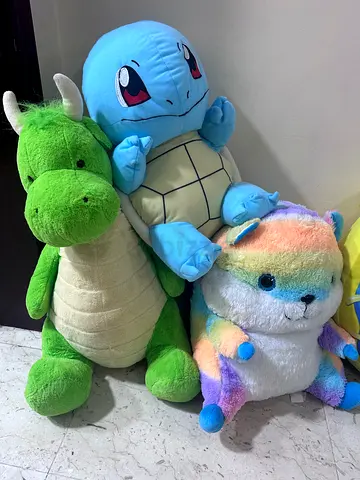Plush Squirtle Stuffed Toy - Soft Pokemon Plushie