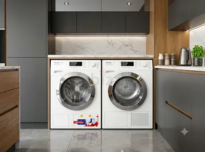 Miele TwinDos 9kg Washing Machine & 9kg Dryer Set – AED