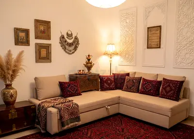 Comfortable L-Shape Sofa Bed for Home