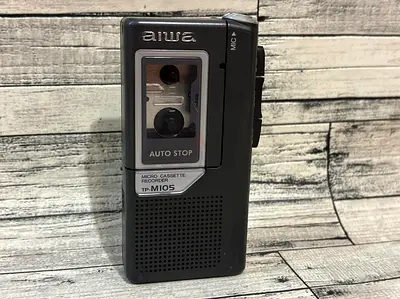 Aiwa mini cassette recorder