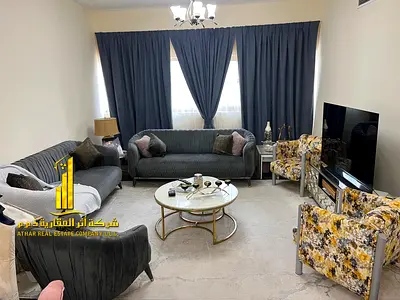 Luxury apartment 🌟 3 bedrooms, living room, and balcony with an open view for monthly rent in Ajman, Al Rashidiya 3.