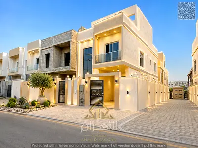 شامل التسجل والكهرباء امتلك فيلا زاوية فاخرة 4 غرف نوم G+2 - بمقدم 10% وقسط شهرى يبدأ منـ 5000 درهم  بسعر استثنائي