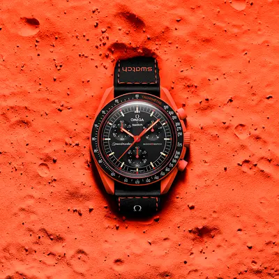 Omega x Swatch Mission on Earth Lava