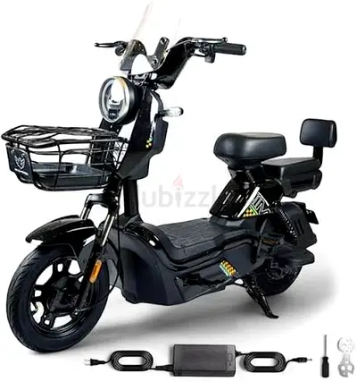 Wind Horse Electric Scooter 500W 45KM Range 40KM Speed, M6 - Grey