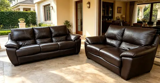 Sofa Leather 5 Seater