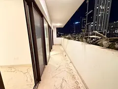 Lagoon view and dubai skyline view 2bhk with 2full washroom high end finishing