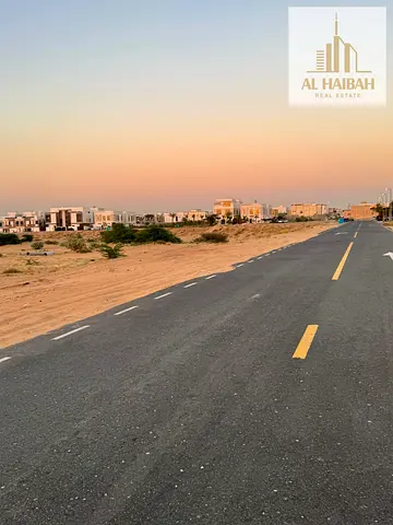 Land for sale in Al Hooshi area, 3-year installments, prime location