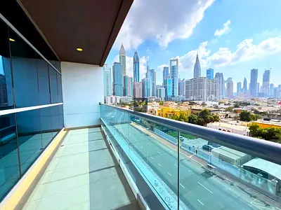 BURJ KHALIFA VIEW | FREE 2 MONTH | 2 BHK | Balcony GYM & Pool Access