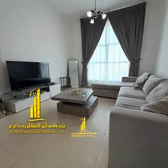Fully furnished one-bedroom apartment ( 2 bathrooms ) with a hall, with balcony, including all servi