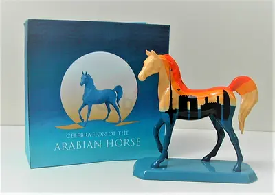 Porcelain 'Celebration of the Arabian Horse' Decorative Figurine with Box