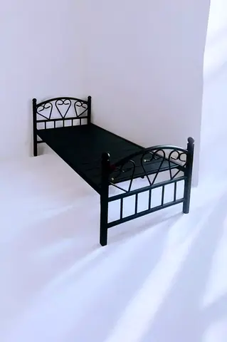 Brand New Single Bed Black Heavy Duty Size 90cm width