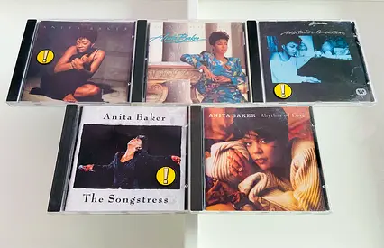 5 Anita Baker Music CD’s