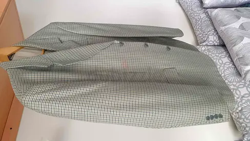 Green Checks BLAZER Jacket size 40 inches Brand New Raymonds Clothing Green Colour Checks Blazer
