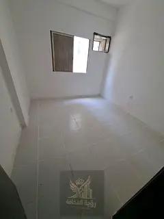A one bedroom apartment with a living room is available for annual rent in Al Butina area in Sharjah