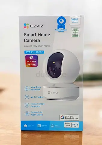 Ezviz TY1 Pro Pan & Tilt Smart Home Camera, 1080p