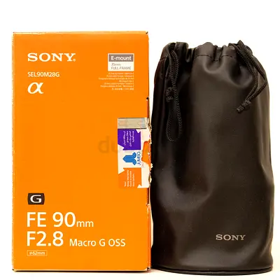 Sony 90mm f2.8 G OSS Macro Lens - Like New in Box