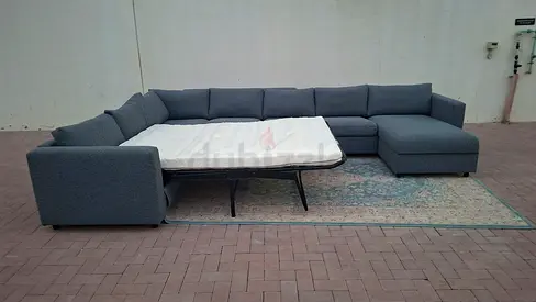 Comfortable L-Shape Sofa Bed for Home – Perfect for relaxing, watching TV or accommodating overnigh