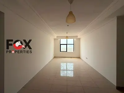 2BR apartment for annual rent in Al Rashidiya 1, 3 bathrooms, balcony, central gas, gym, pool, aqua park & built-in wardrobes.