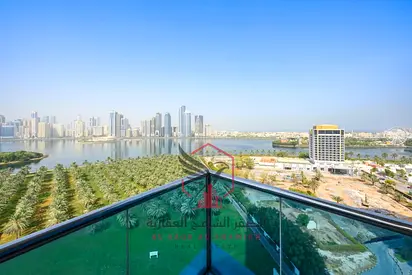 Spacious 3 Bedroom Apartment for Annual Rent in Al Majaz 1 Sharjah Free Parking Free AC Free Gym and Swimming Pool Balcony with Sea View Free Maintena