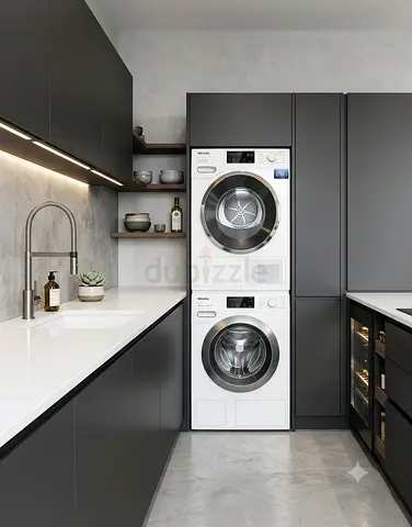 Miele W1T1 Washer & Dryer Set 9kg + 8kg – WiFi Connect | Like New Condition