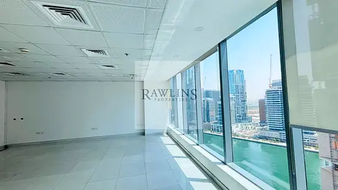 Fitted Office | Bayswater Tower Omniyat | Canal & City Views