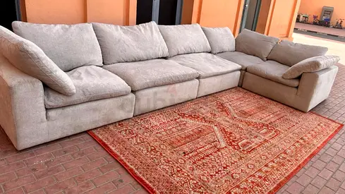 Pan Emirates Feather filled Sofa