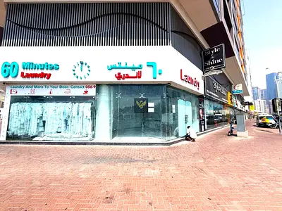 Corner Glass Front | 1084 sqft Shop | 2 Month Free | City View