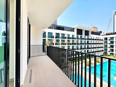 Spacious 1BHK | Pool View | Fitted Kitchen