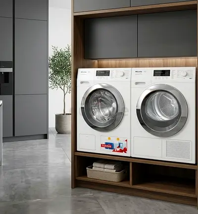 Miele Front-Load Washer & Tumble Dryer Pair – Excellent Working Condition