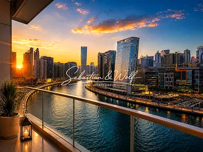 Burj View | Two Living rooms | Rented