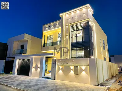 Villa for sale | ajman| al amerah area | 6 master rooms, majlis, hall, maid room, roof| freehold | 0 registration fees | negotiable price.