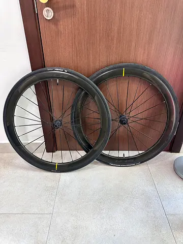 Mavic SLR45 carbon wheels