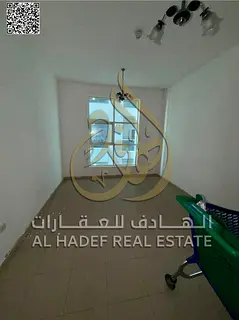 For rent: Spacious one-bedroom apartment with a living room, balcony, and two bathrooms in City Towe