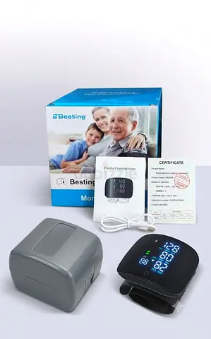 Arm & Leg Mini Exercise Bike and get an Automatic Wrist Blood Pressure Monitor FREE