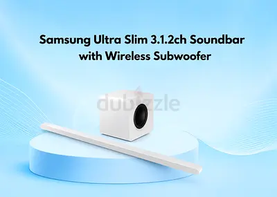 Samsung Ultra Slim 3.1.2ch Soundbar.