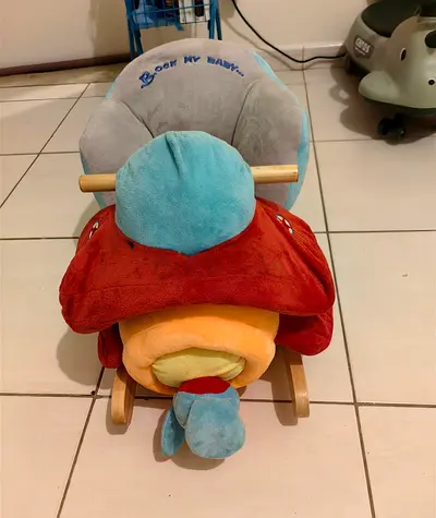 toy Plush Rocking plane Ride juniors