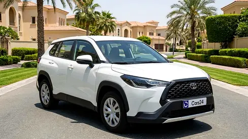 AED 940/m | 0 DP | Free 1 Month Warranty | Service History | 30D Return | TOYOTA COROLLA CROSS 2023