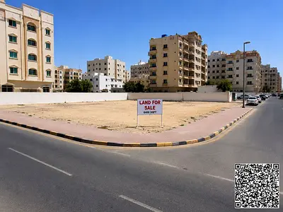 Residential Commercial Land for Sale in Al Alia Ajman Prime Location G Plus Three Permit Land Area